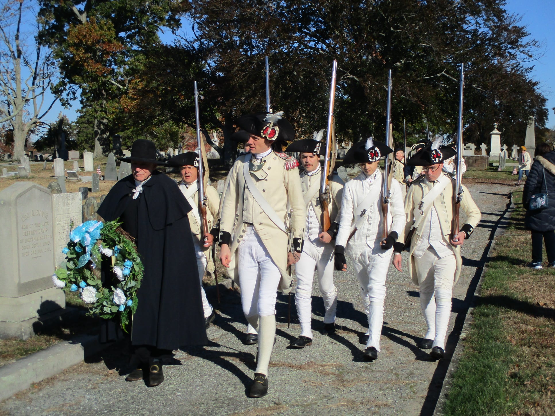 2.French Soldiers, Providence, Rhode Island-November 6, 2021