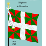 Régiment de Beaujolais Flag