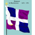 Régiment de Bourbonnais Flag
