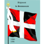 Régiment de Soissonnais Flag